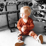 Ribbed Bamboo Leggings (3 Pack) - Rust Classics