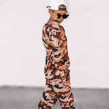 Organic Ribbed Set in Ranger