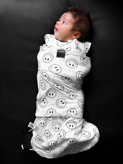 Image of The Bamboo Sleepsack Swaddler in Onyx - 1.0TOG - Rebel Bro