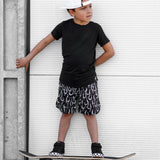 ACTV Mesh Gym Shorts in Fuego