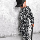 Organic Ribbed Set in Bad Boy [Midnight Edition]