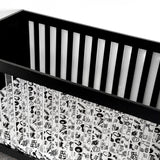 Bamboo Crib Sheet in Cool Kid