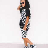Short Sleeve Hoodie in Venice
