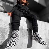 SK8TR Hi-Top in Venice (Checkered)