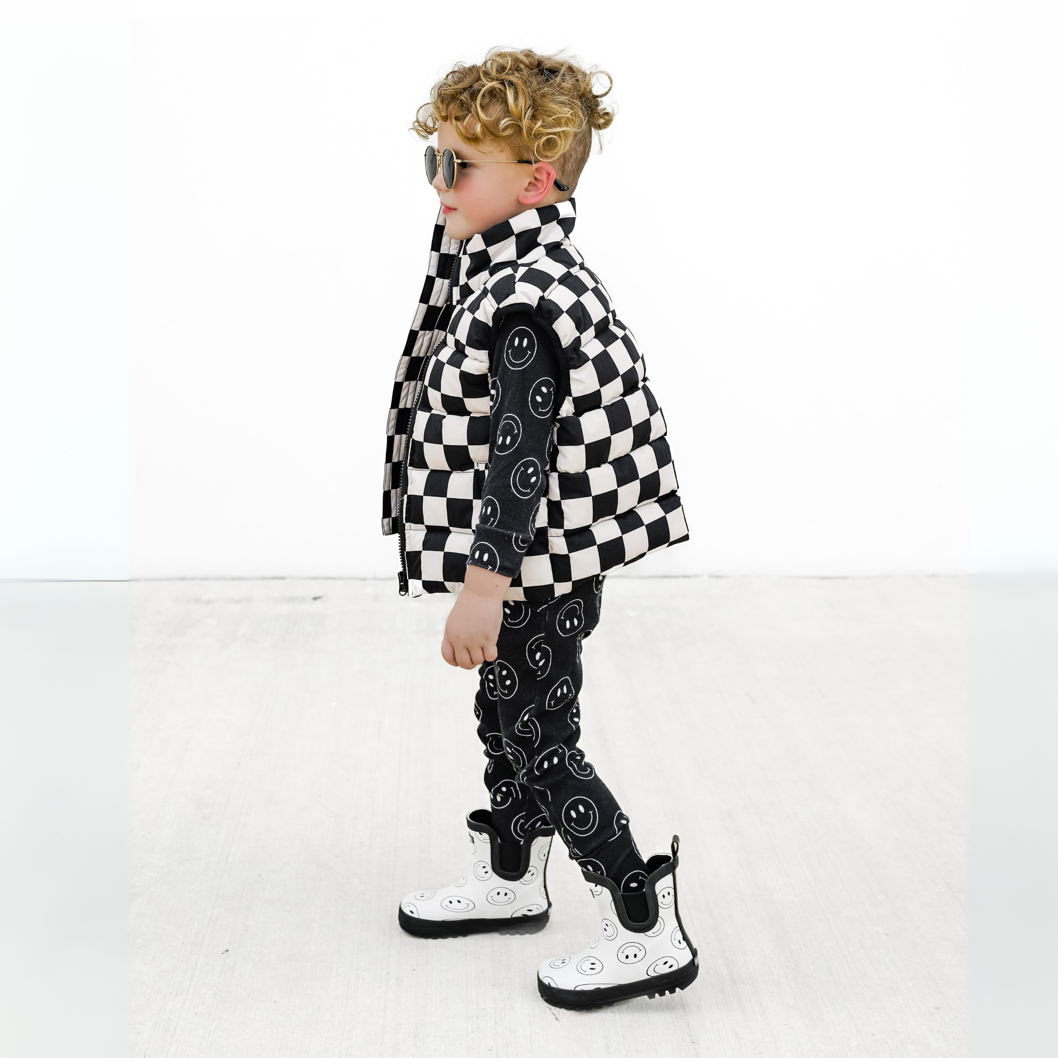 Holstyn Midi Boot in Onyx - Rebel Bro