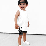 Bamboo Tank in White