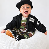 Bomber Jacket in Black
