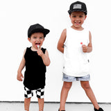 Bamboo Tank in White