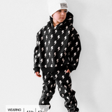 Fleece Hoodie + Sweatpants Set in Jagger