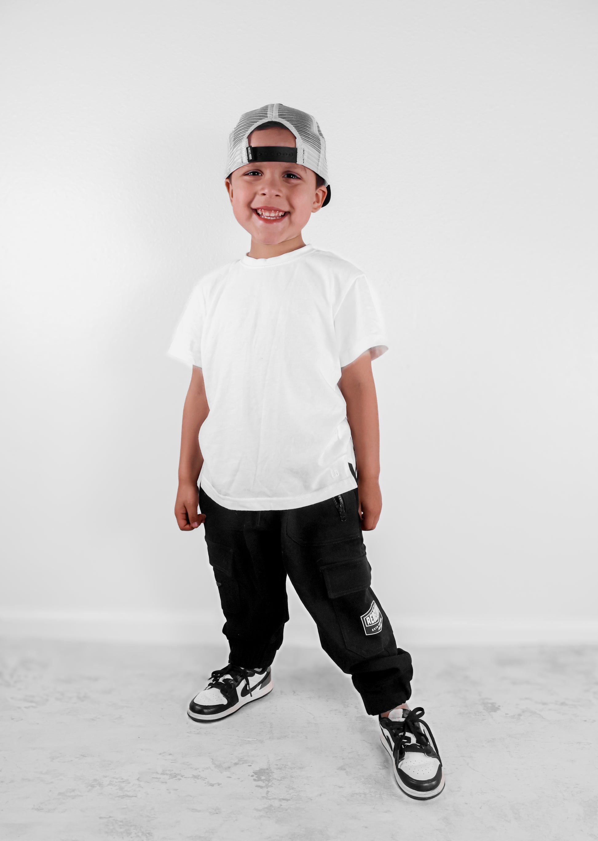 Rebel Cargo Pant in Black
