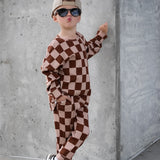 Organic Ribbed Set in Spiced Cider + Graham