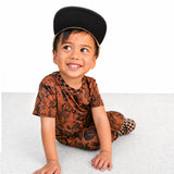 Short Sleeve Bamboo Two Piece Set in Wild Wild West