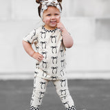 Bamboo Two Piece Set in Lana (Bows)