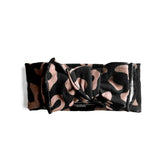 Ribbed Bow in Midnight Mocha Leopard