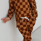 Waffle Set in Spiced Cider + Mocha