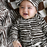 Ribbed Bow in Desert Zebra