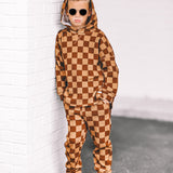 Waffle Set in Spiced Cider + Mocha