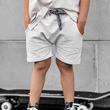 Relaxed Fit Shorts in Vintage White