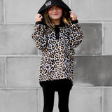 Pullover Windbreaker in Ava (Leopard)