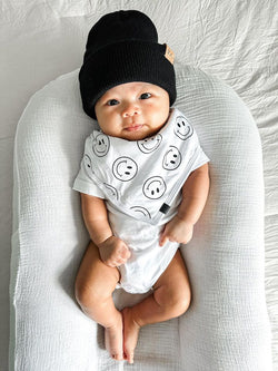 Image of Bamboo Bandana Bib (4 Pack) in Rebel Black - Rebel Bro