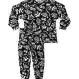 Organic Ribbed Set in Bad Boy [Midnight Edition]