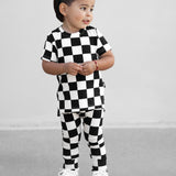 Short Sleeve Bamboo Two Piece Set in Venice