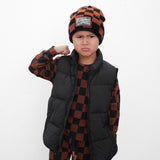 Beanie in Smoke + Spice