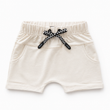 Relaxed Fit Shorts in Vintage White