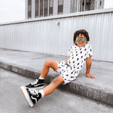 Biker Two Piece Set in Bowie