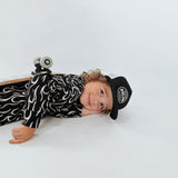 Organic Ribbed Set in Fuego