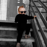 SK8TR Hi-Top in Taupe + Black Checkered (PREORDER)