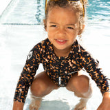 UPF50+ Girls One Piece Swimsuit in Morocco