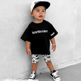 Bamboo Graphic Tee in Heartbreaker