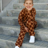 Waffle Set in Spiced Cider + Mocha