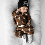 Organic Ribbed Set in Jagger x Cocoa Edition