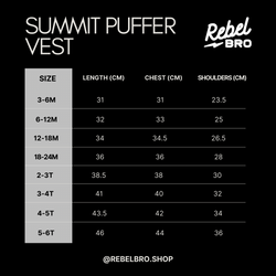Image of Summit Puffer Vest — Venice (FINAL SALE)