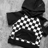 Short Sleeve Hoodie in Venice