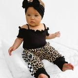 Basic Jogger in Ava (Leopard)