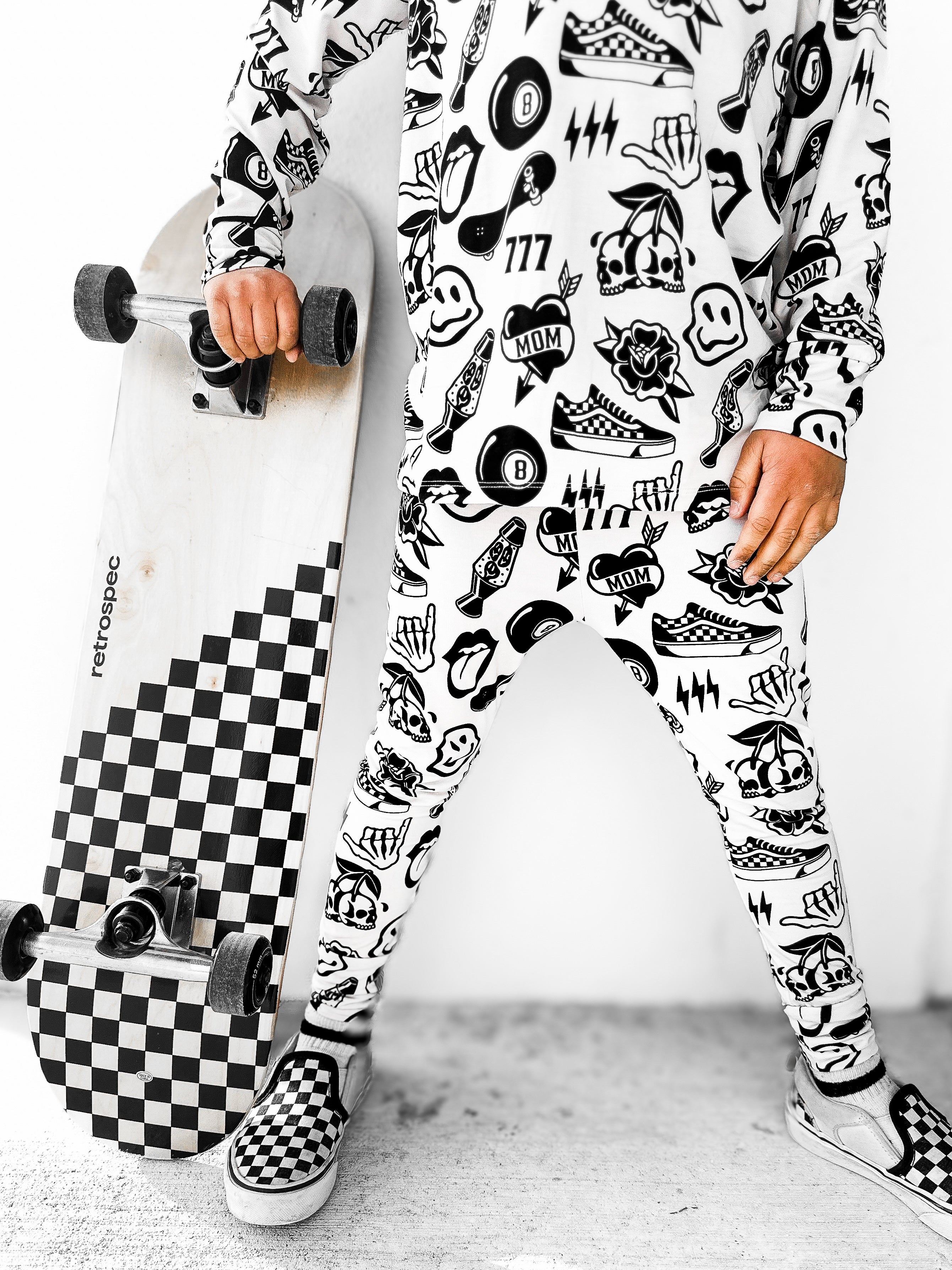 Bamboo Two Piece Set in Warped Tour - Rebel Bro