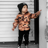 Hooded Flannel in Ranger Camo