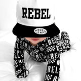 Bamboo Zippy Sleeper in Rebel Racer - Rebel Bro