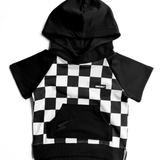 Short Sleeve Hoodie in Venice