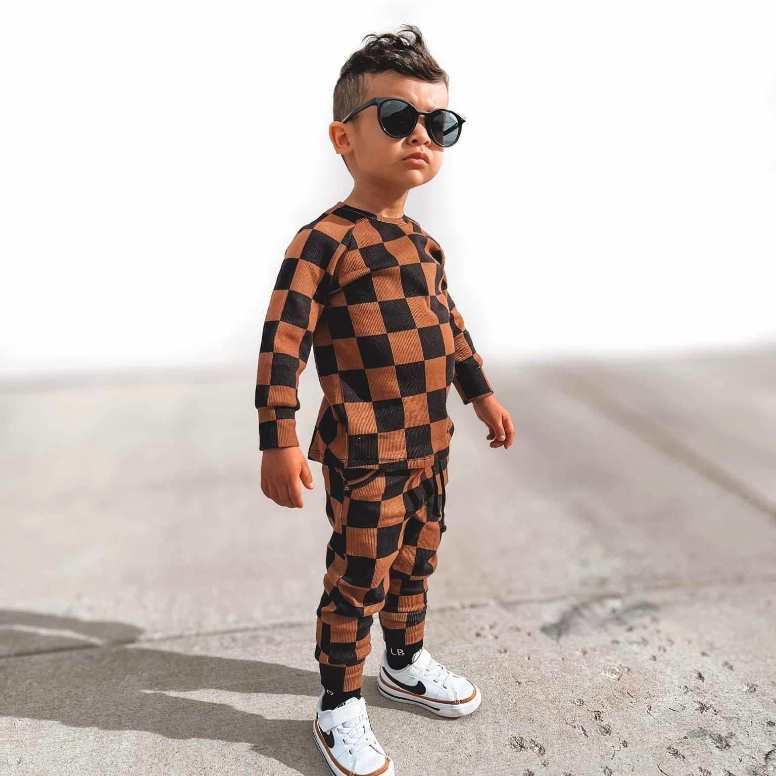 Organic Ribbed Set in Nash (FINAL SALE) - Rebel Bro