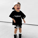 Bamboo Graphic Tee in Boyhood