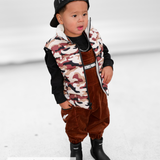 Reversible Puffer Vest in Ranger