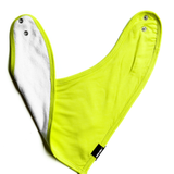 Bamboo Bandana Bib in Neon Electric Lime