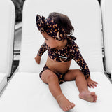 UPF50+ Cropped Two Piece Swimsuit in Morocco