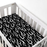 Bamboo Crib Sheet in Fuego