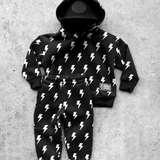 Fleece Hoodie + Sweatpants Set in Jagger