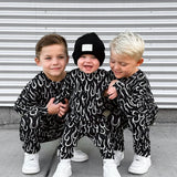 Organic Ribbed Set in Fuego